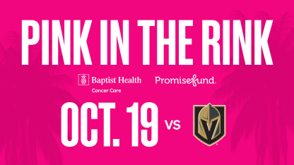 Florida Panthers Celebrate Breast Cancer Awareness Month Throughout October