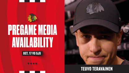 Teravainen on Return to United Center