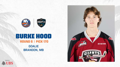 Islanders Select Hood 170th Overall