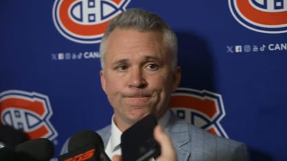 Après-match @ NJD : St-Louis