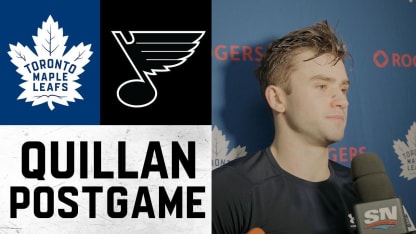 Jacob Quillan | Post Game at St. Louis Blues