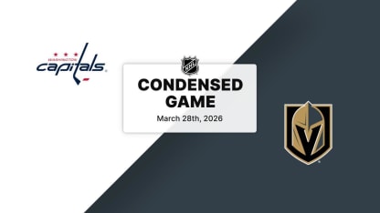WSH at VGK | Condensed Game
