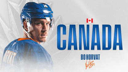 Bo Horvat Named to Team Canada for Olympic Winter Games Milano Cortina 2026