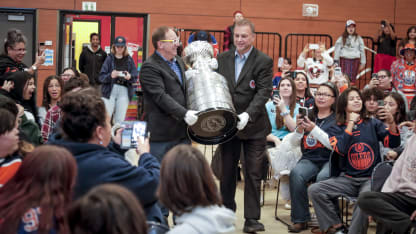 Esso Stanley Cup visit to the Enoch Cree Nation 3