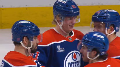 Samanski's first NHL goal