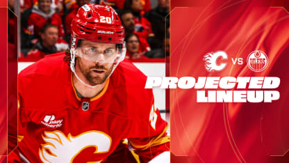 Projected Lineup - Flames vs. Oilers - 27.12.25