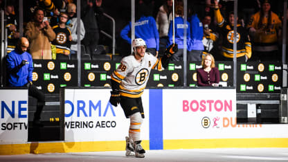 David Pastrnak Named NHL Third Star of the Week