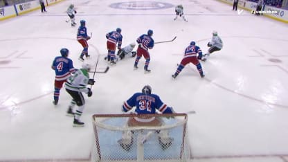 DAL@NYR: Capobianco scores goal against Igor Shesterkin