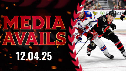 Brady Tkachuk Postgame Media vs NYR