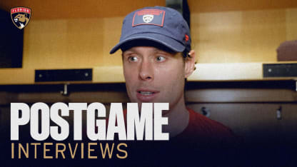 FLA at PIT: Verhaeghe (Postgame)