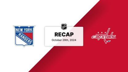 NYR at WSH | Recap