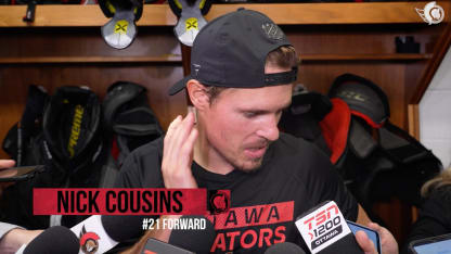 Nick Cousins Post-Game Availability vs. TOR