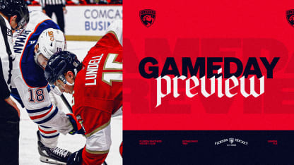 PREVIEW: Panthers face Oilers for rematch of Stanley Cup Final