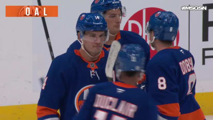 NJD@NYI: Horvat scores goal against Jake Allen