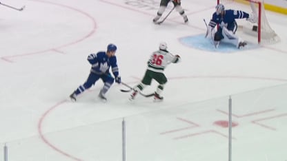 MIN@TOR: Hartman scores goal against Joseph Woll