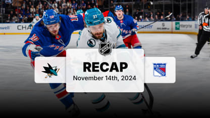 SJS at NYR | Recap