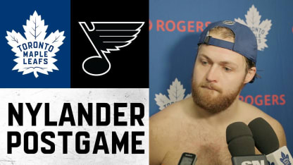 William Nylander | Post Game at St. Louis Blues