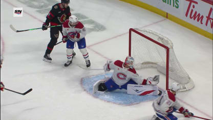 MTL@OTT: Fowler effectue un bel arrêt contre Claude Giroux