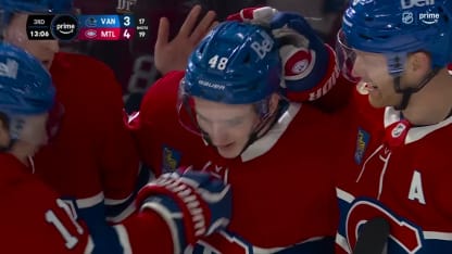 Hutson puts the Canadiens on top