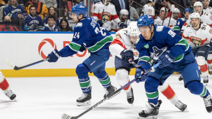 Suter feiert gegen die Panthers ein erfolgreiches Comeback fuer die Canucks