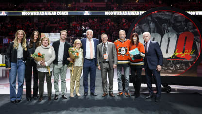 Quenneville Honored for 1,000 NHL Wins
