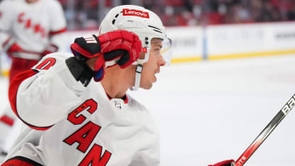 Aho and Canes take down the Capitals