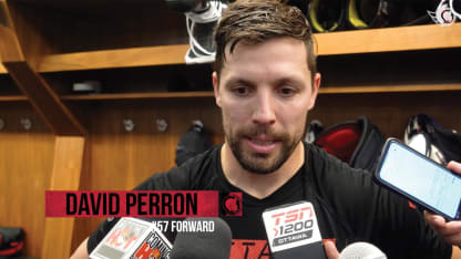 David Perron Post Practice Media - Oct. 7