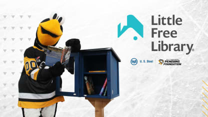 Penguins Foundation and U. S. Steel Partner to Launch “Little Free Libraries” Throughout the Pittsburgh Region