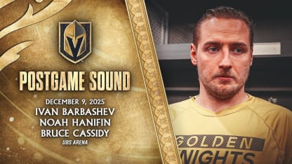 🎥 POSTGAME SOUND: Barbashev, Hanifin & Cassidy