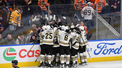 Boston Bruins exhibió garra para remontar resultado en Edmonton
