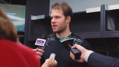 Gustavsson Postgame vs. Vegas 11/16
