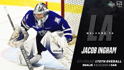 Jacob Ingham LA Kings NHL Draft 2018