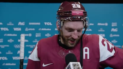 Zemgus Girgensons post-game interview vs. Team USA