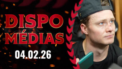 Tim Stützle dispo médias avant le match contre BUF