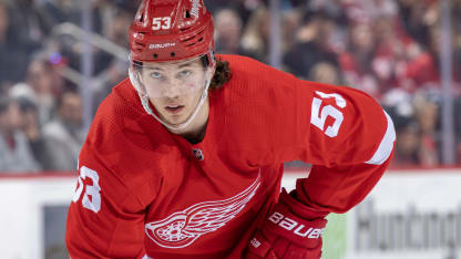 Moritz Seider ist der Quarterback der Detroit Red Wings