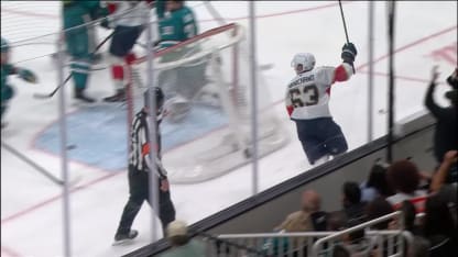 FLA at SJS: Marchand extends goal scoring streak