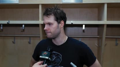 Gustavsson Postgame at Winnipeg 10/13