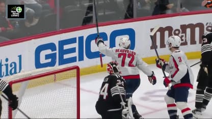 WSH@NJD: Beauvillier scores goal against Jake Allen