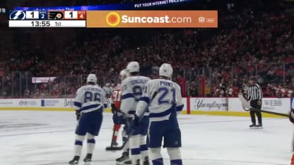 Kucherov lights lamp again