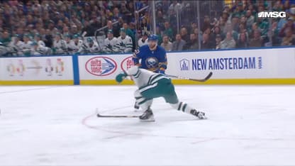 SJS@BUF: Quinn scores goal against Yaroslav Askarov