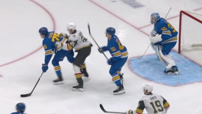 VGK@STL: Hanifin scores goal against Joel Hofer