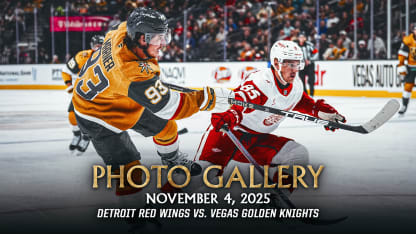 PHOTO GALLERY | Vegas Golden Knights vs. Detroit Red Wings | Nov. 4, 2025
