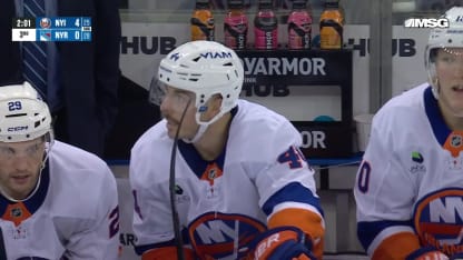 NYI@NYR: Pageau scores empty-net goal