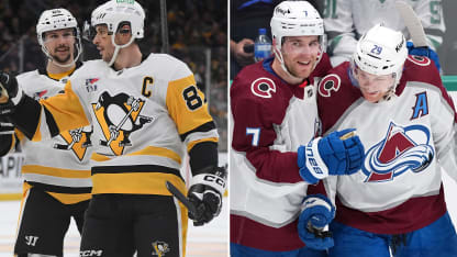 PIT COL Mackinnon and Crosby shine with Game Winners