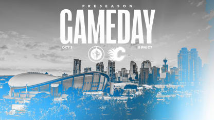 Game Information: October 3 Winnipeg Jets at Calgary Flames