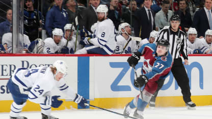 Ryan Graves Goal Shot Toronto Maple Leafs 12 February 2019