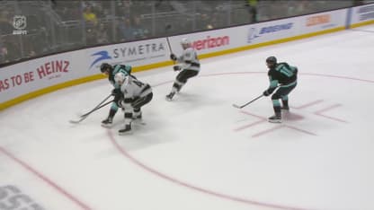 LAK@SEA: McMann scores goal against Anton Forsberg