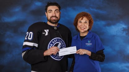 Bonnie Saks honored as Lightning Community Hero