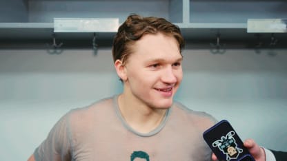 Kaprizov Postgame at Dallas 4/9