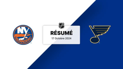 NYI vs STL | Résumé 17/10/24